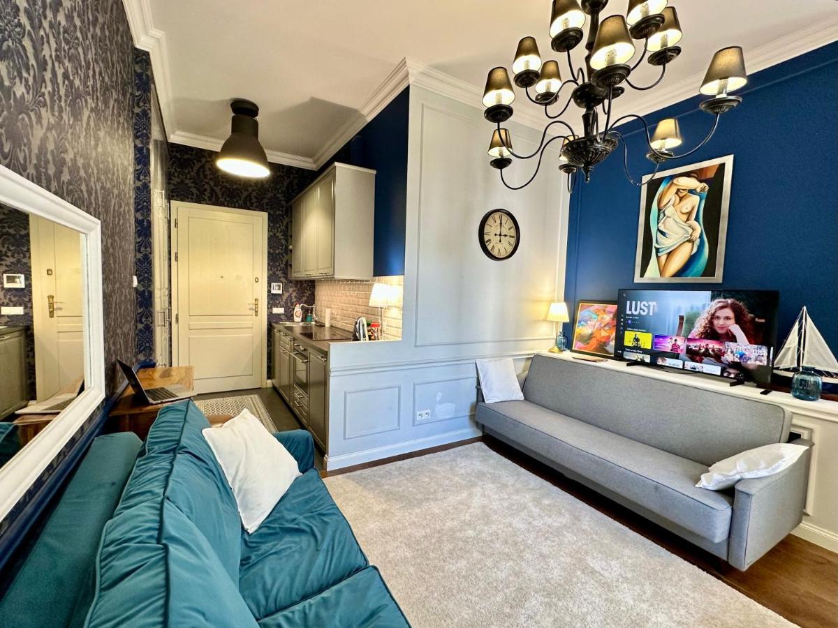Ferienwohnung Decor Metro Wifi 300 Mbs 65Tv Netflix Hbo Warschau Exterior foto